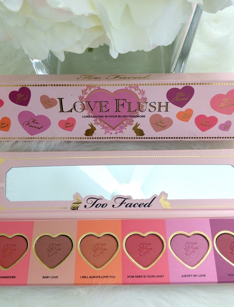 Too Faced Love Flush Blush Wardrobe