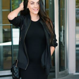 SIMPLE SWEATER DRESS OOTD
