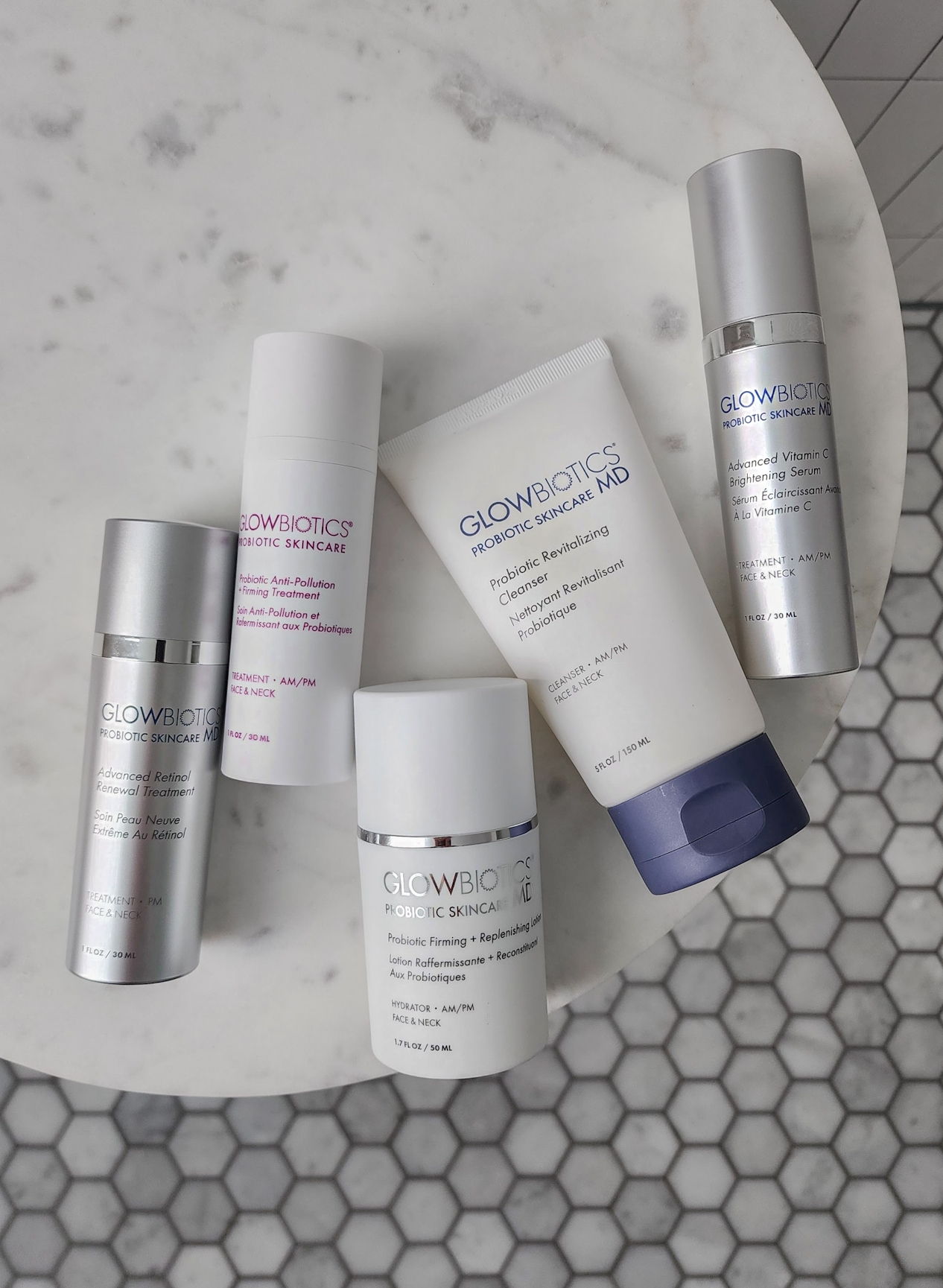 Glowbiotics Anti-Aging Skincare Regimen